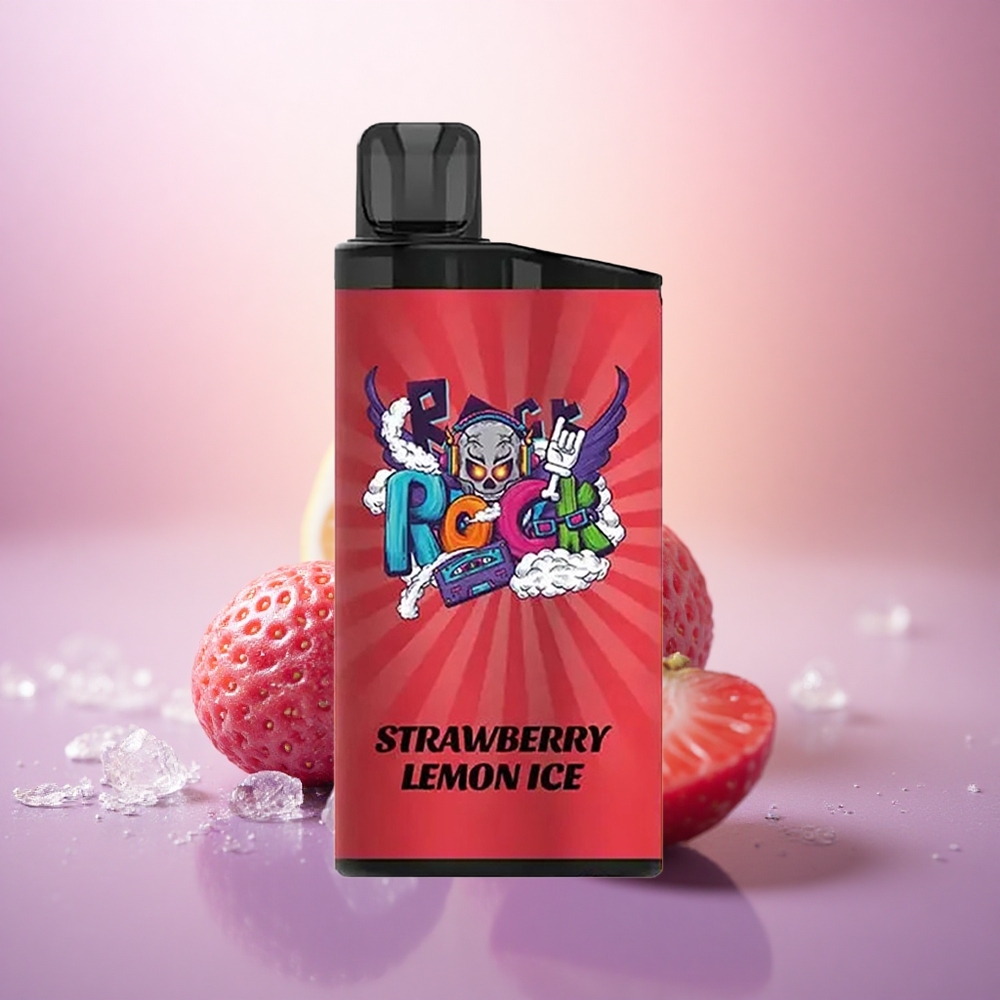 IGET Bar 3500 Puffs Fresa Limón Hielo con Batería 1400 mAh