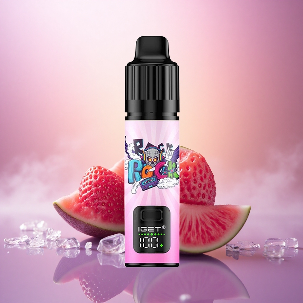 IGET BAR PLUS S3 POD 10000 Puffs Fresa Sandía Hielo 5% Nicotina 950 mAh