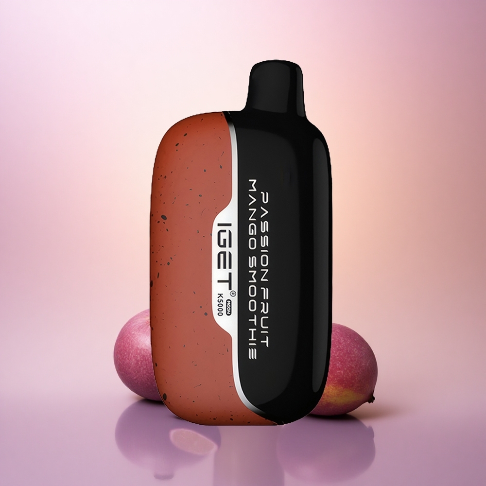 IGET Moon K5000 Puffs Batido de Maracuyá y Mango con 5000 Puffs, 1.35 Ohm y PC