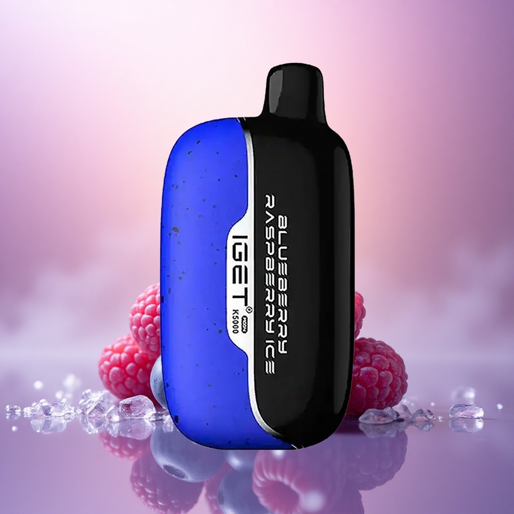 IGET Moon K5000 Puffs Helado de Arándano y Frambuesa PC 81.5g 5000 Caladas