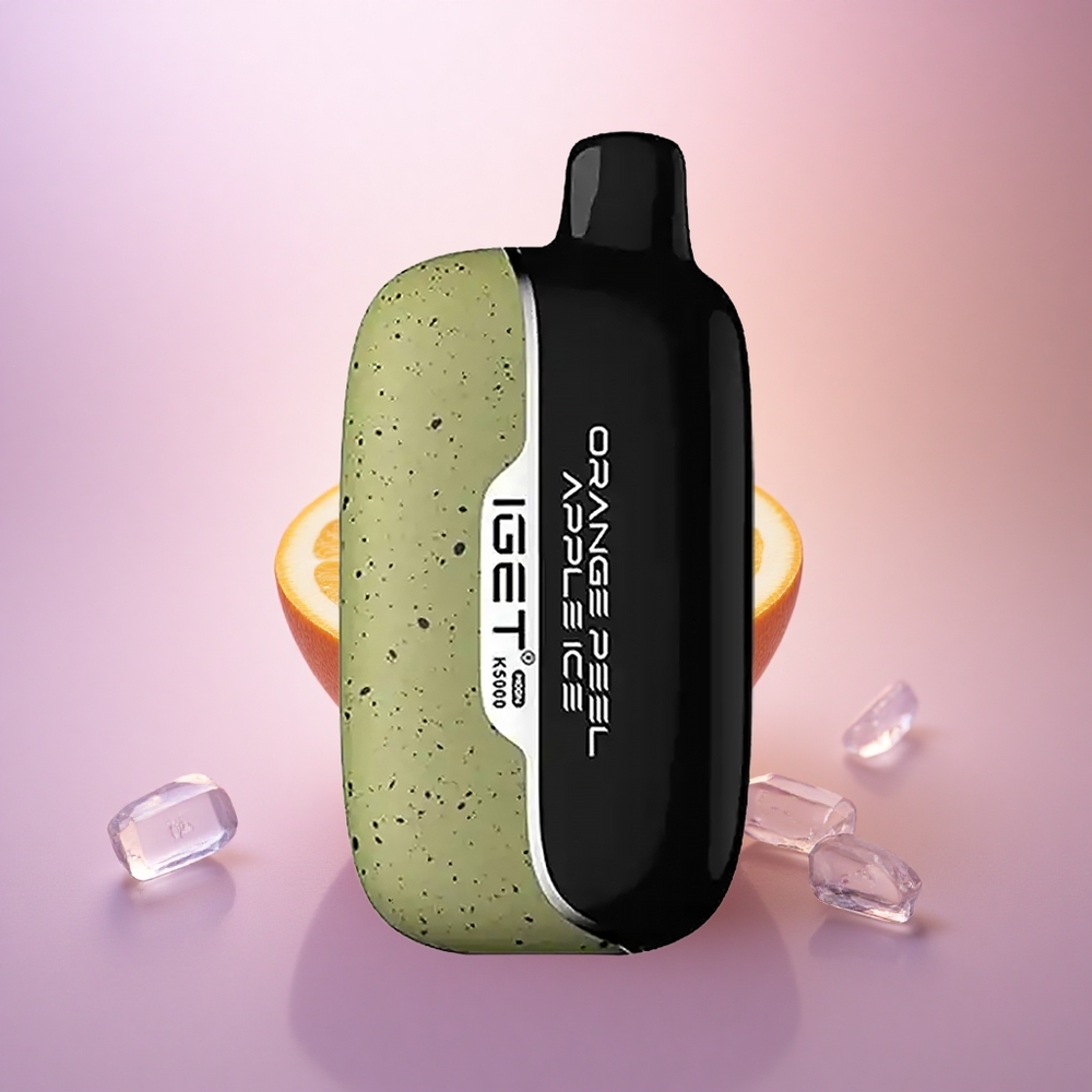 IGET Moon K5000 Puffs Manzana Helada con Corteza de Naranja 81.5g 1.35 Ohm