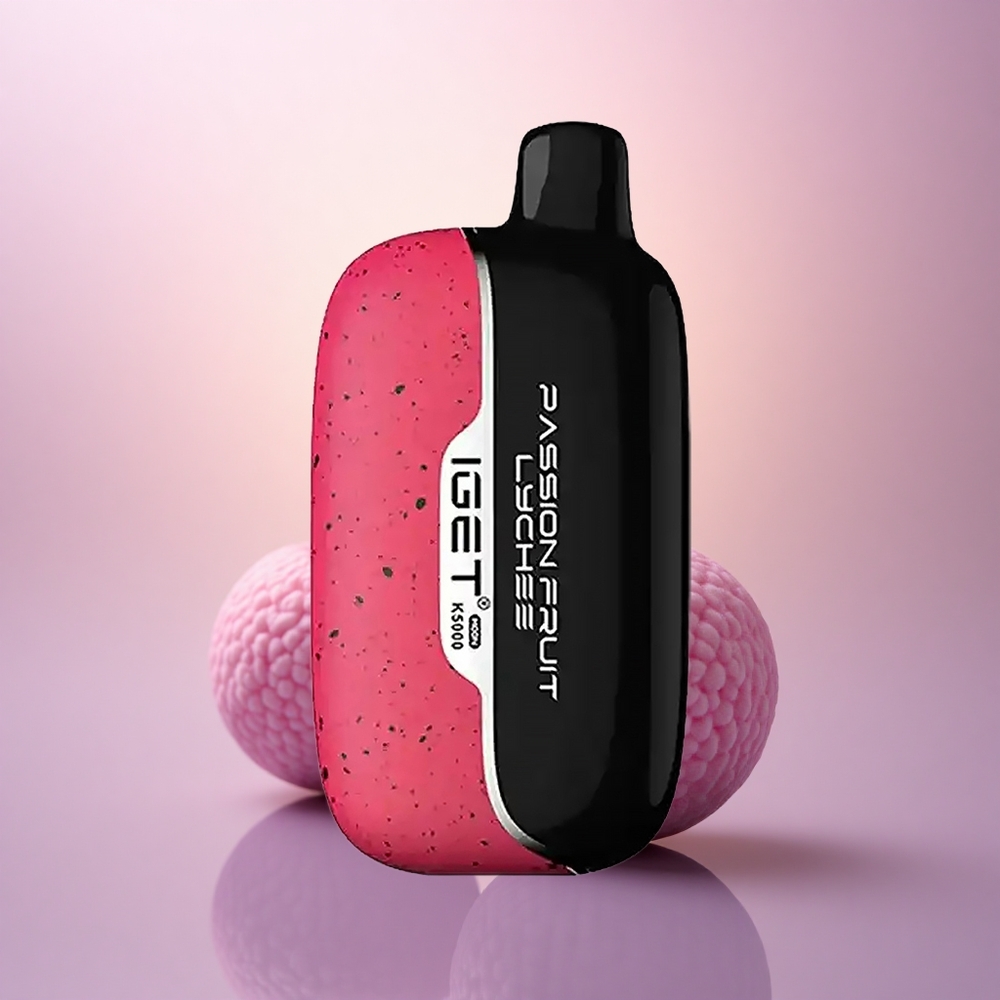 IGET Moon K5000 Puffs Maracuyá Lichi 81.5g PC 1.35 Ohm