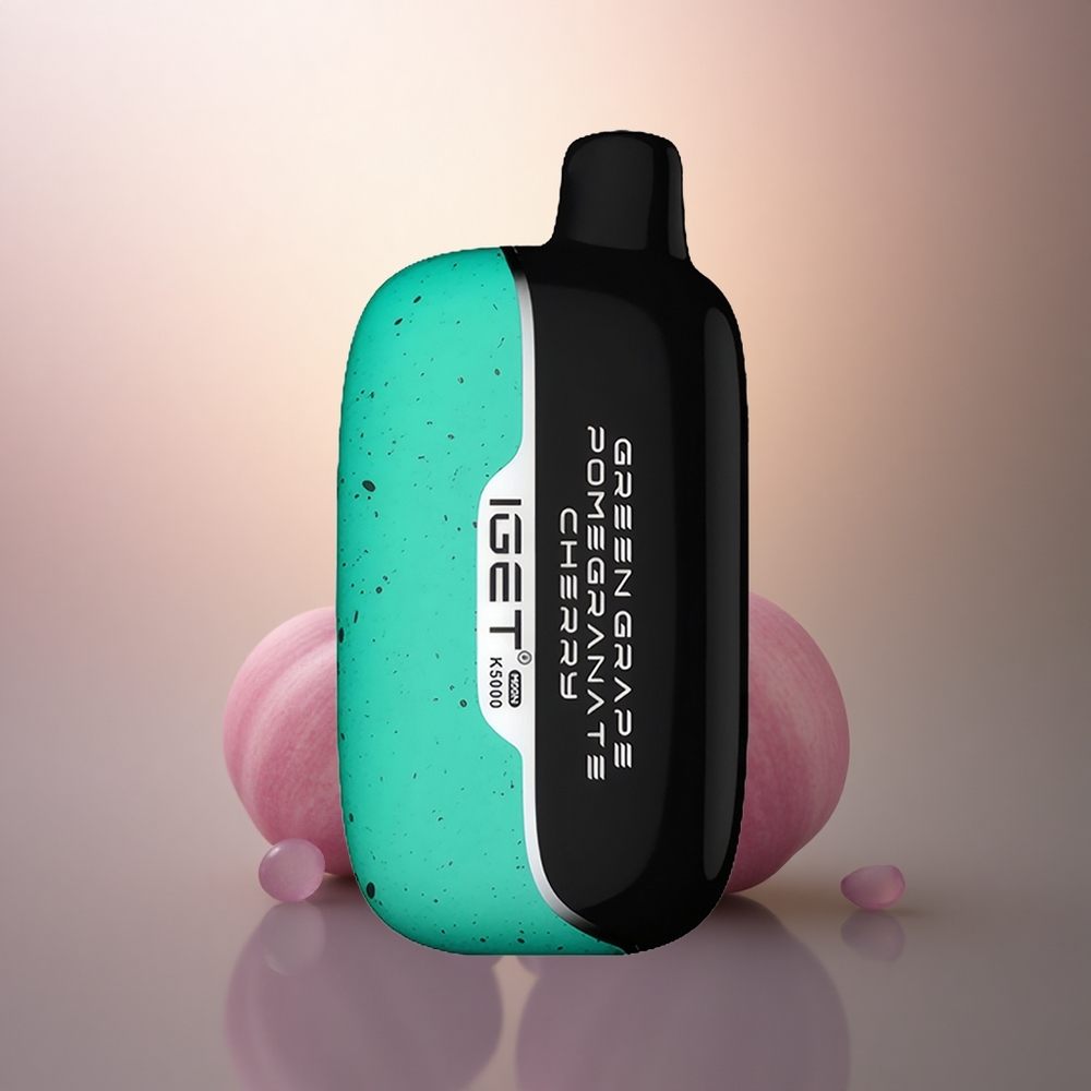 IGET Moon K5000 Puffs Uva Verde Granada Cereza 5000 Puffs 1.35 Ohm PC