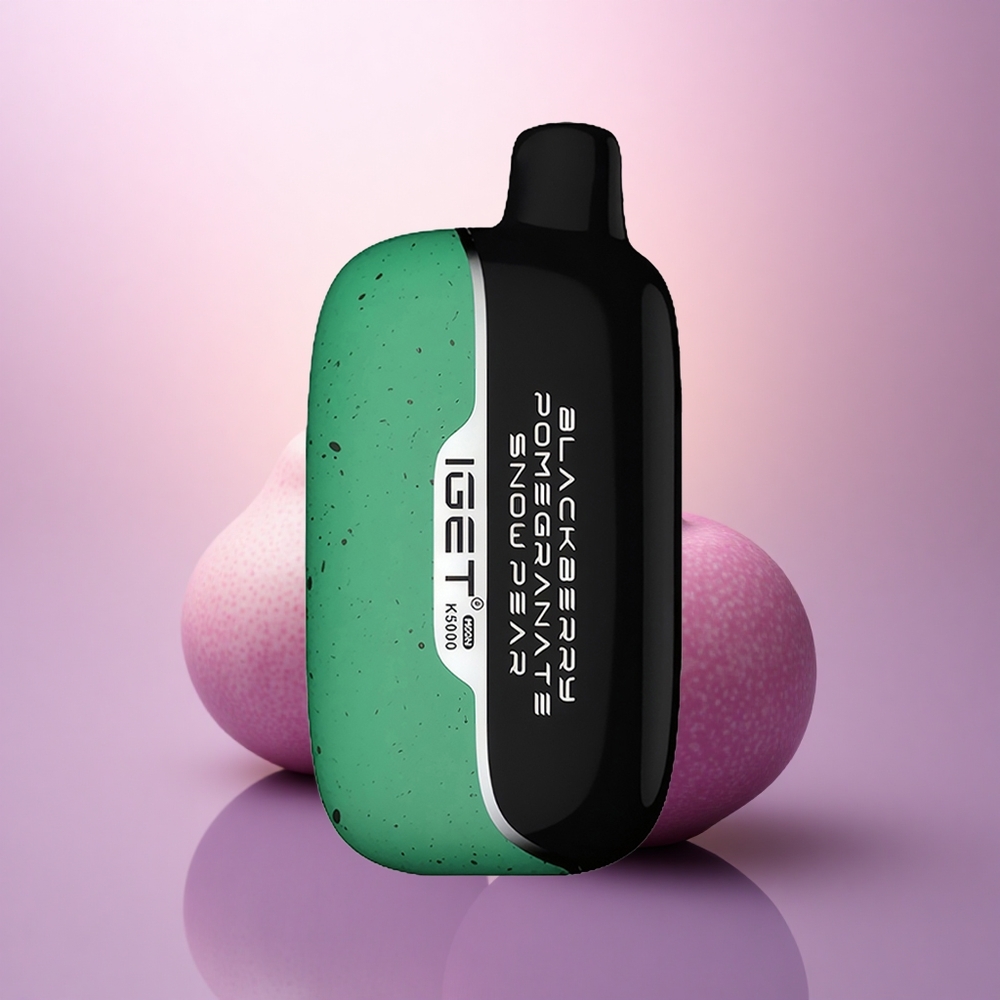 IGET Moon K5000 Puffs Zarza Pomogranado Pera Nieve PC 1.35 Ohm 5000 Puffs