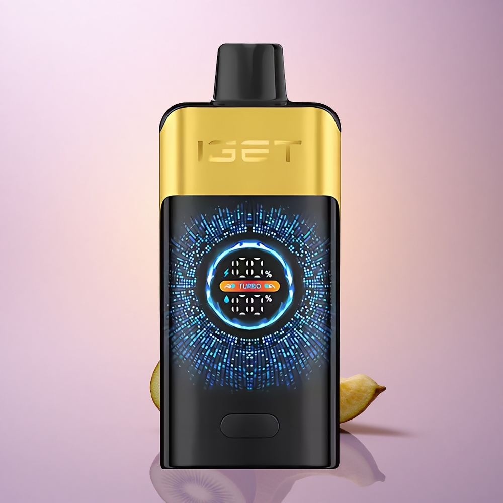 IGET ONE 12000 Puffs Kiwi Piña 2700 mAh Pantalla Curva Grande