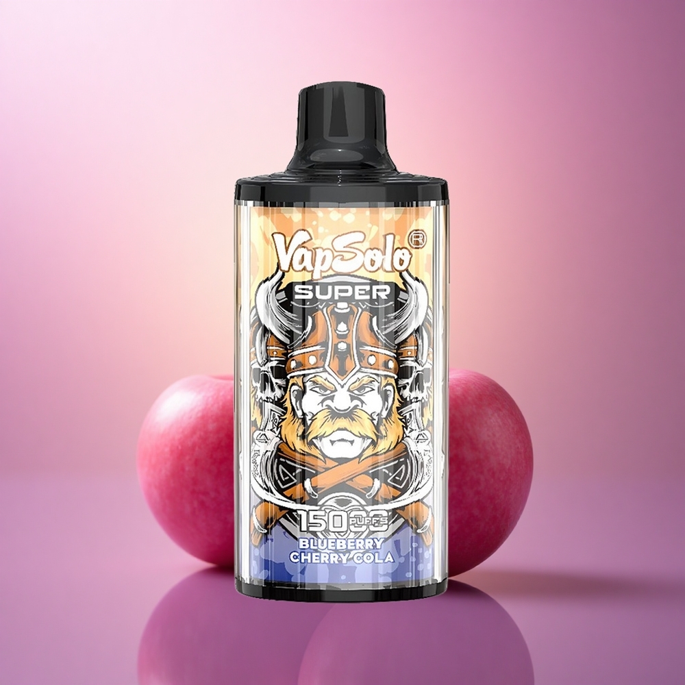 Vapsolo Super 15000 Puffs Cherry Cola 40ml 850mAh Tipo-C