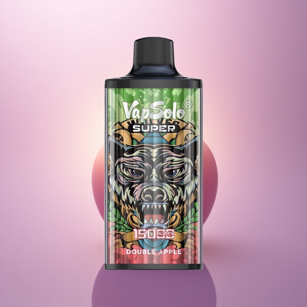 Vapsolo Super 15000 Puffs Doble Manzana 40ml 850mAh