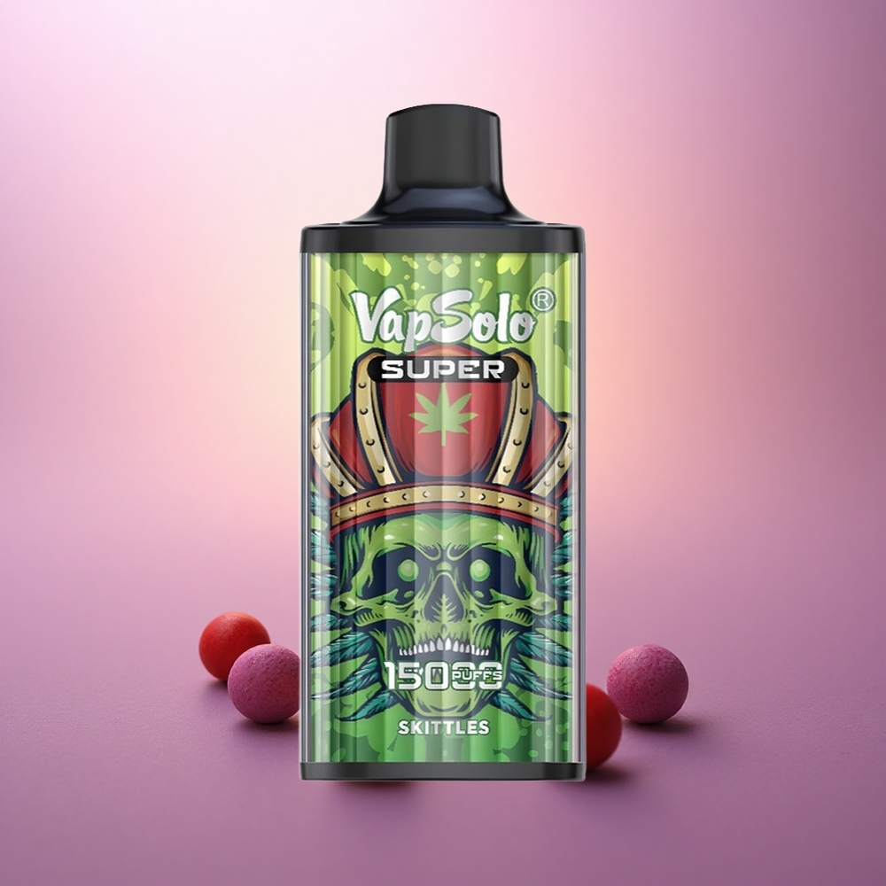 Vapsolo Super 15000 Puffs Skittles 40ml 850mAh Tipo-C