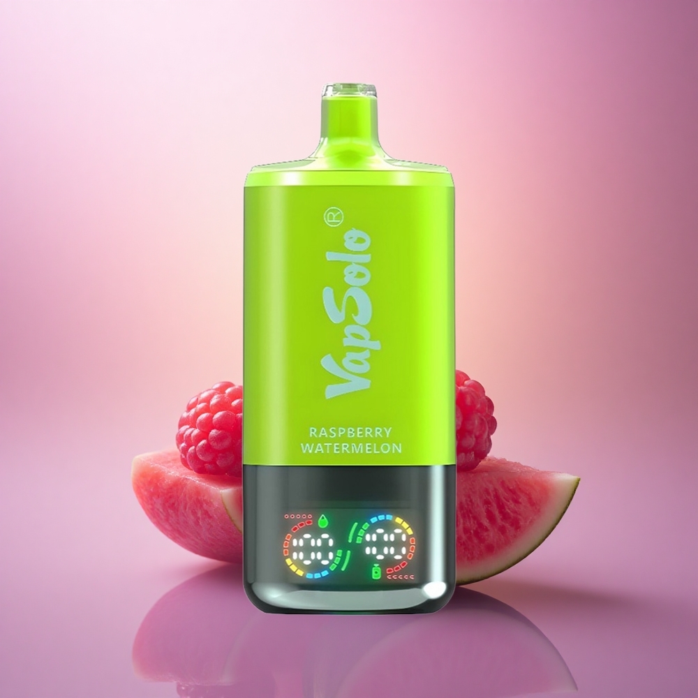 Vapsolo Triple 30000 Puffs Frambuesa Sandía 40ml 20mg Nicotina Tipo-C