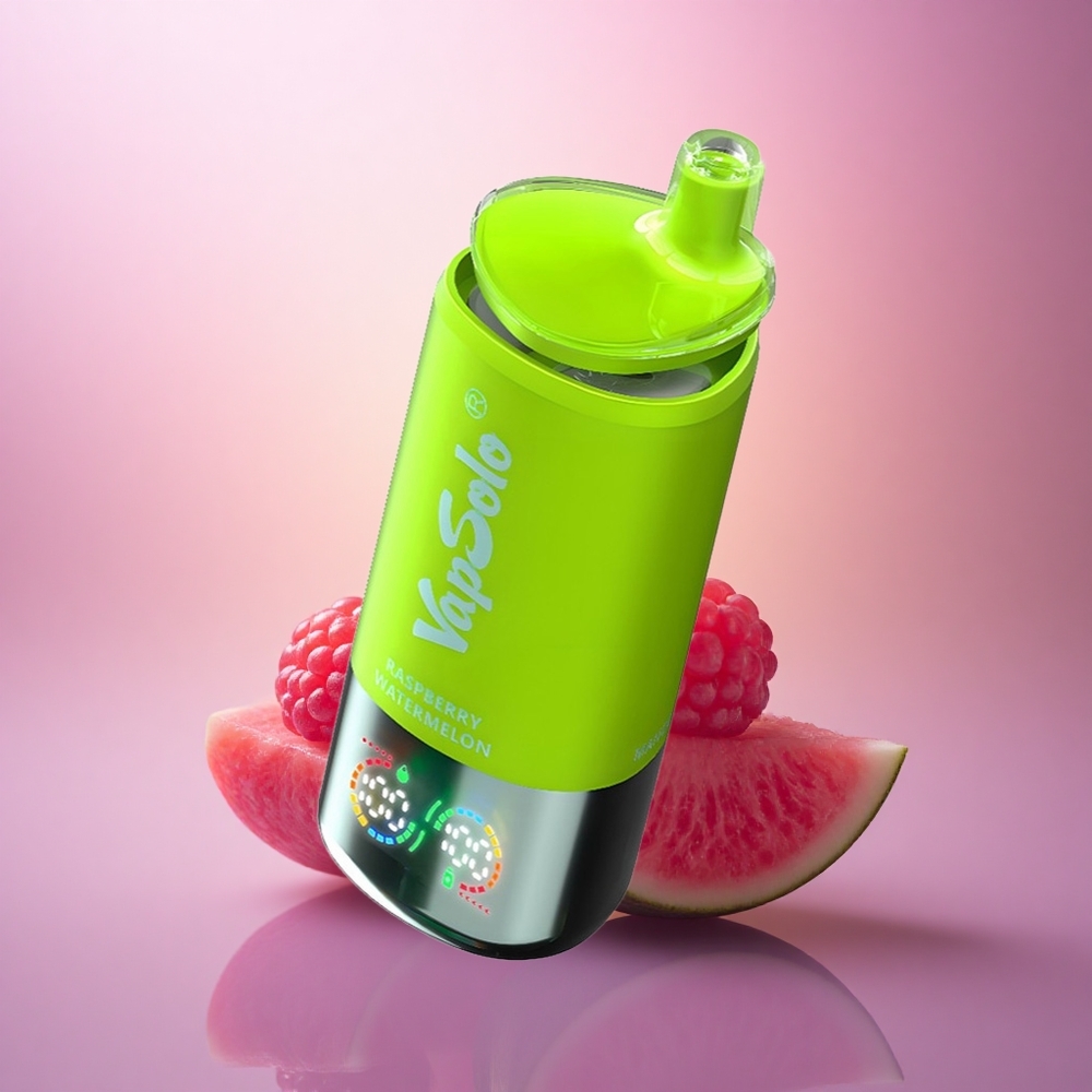 Vapsolo Triple 30000 Puffs Frambuesa Sandía 40ml 20mg Nicotina Tipo-C
