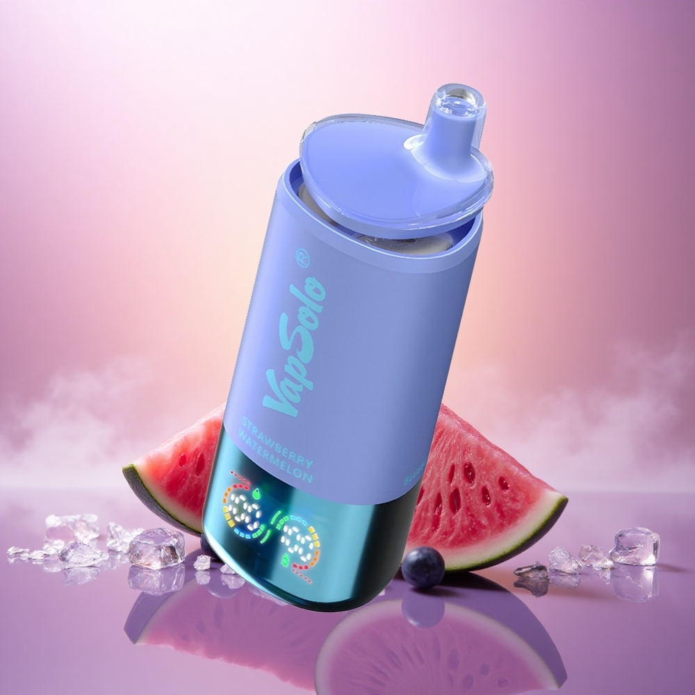 Vapsolo Triple 30000 Puffs Fresa Sandía & Arándano Hielo con 40ml de líquido y 20 mg/ml de nicotina