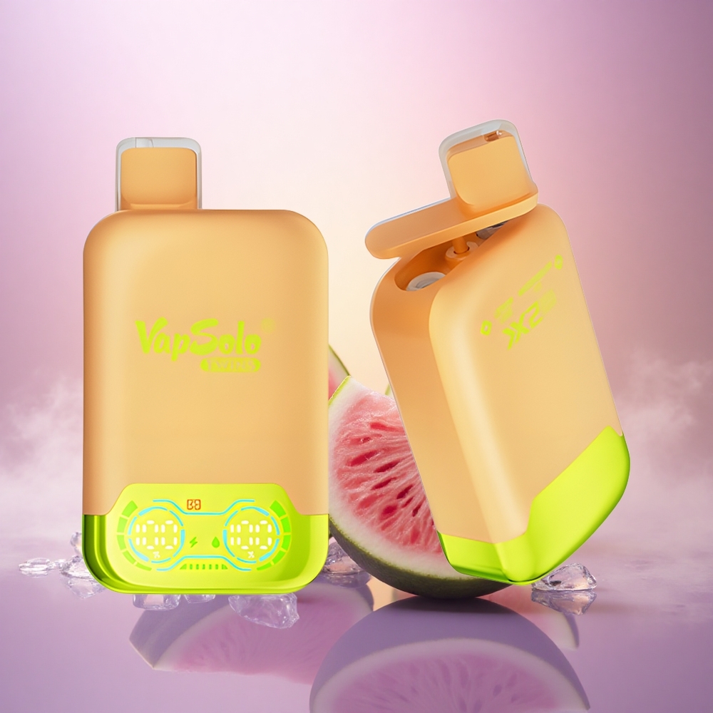 Vapsolo Twins 20000 Puffs Lima Limón & Sandía Helada con 40 ml de líquido y 20mg/ml de nicotina