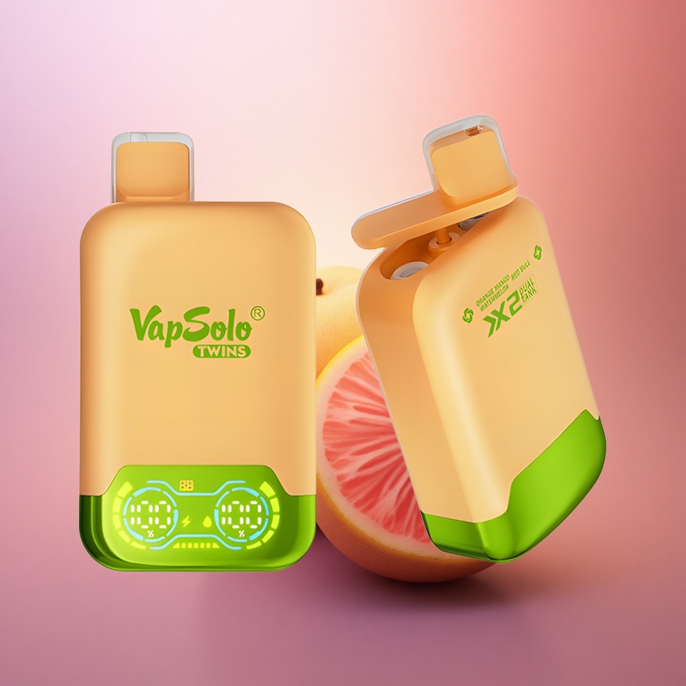 Vapsolo Twins 20000 Puffs Naranja Mango Sandía & Red Bull con 40 ml de líquido y nicotina 20mg/ml