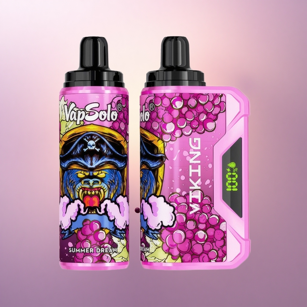 VapSolo VIKING 12000 Puffs Sueño de Verano 22ml 20mg Nicotina