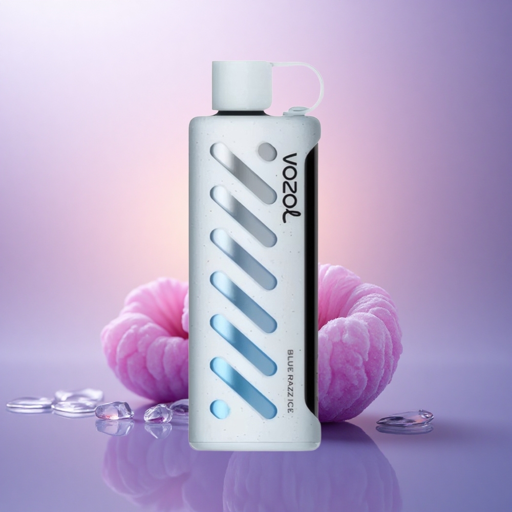 VOZOL Gear Shisha 25000 Puffs Azul Frambuesa Hielo con 5mg/ml de Nicotina y 1000mAh