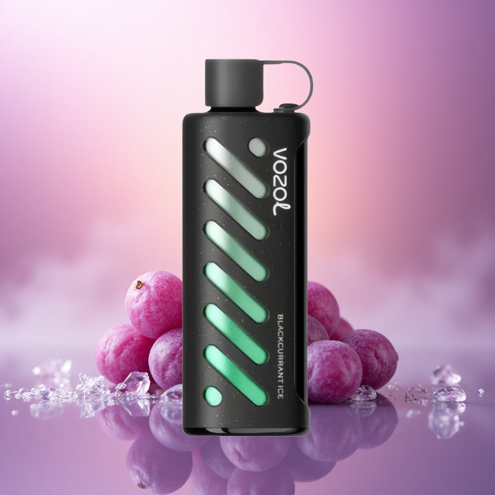 VOZOL Gear Shisha 25000 Puffs Helado de Grosella Negra con 5mg de Nicotina y 1000mAh