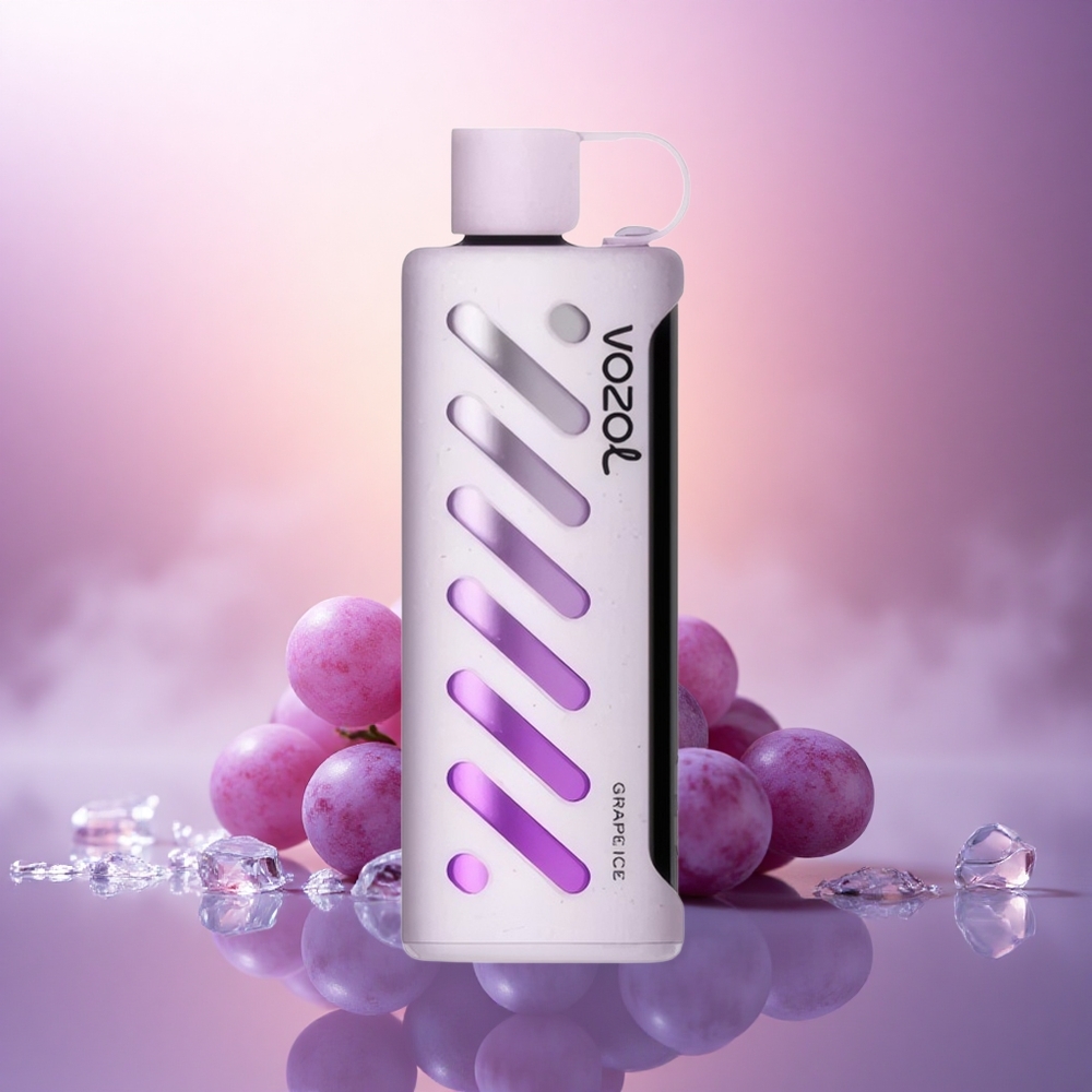 VOZOL Gear Shisha 25000 Puffs Helado de Uva con 5mg/ml de Nicotina y 1000mAh