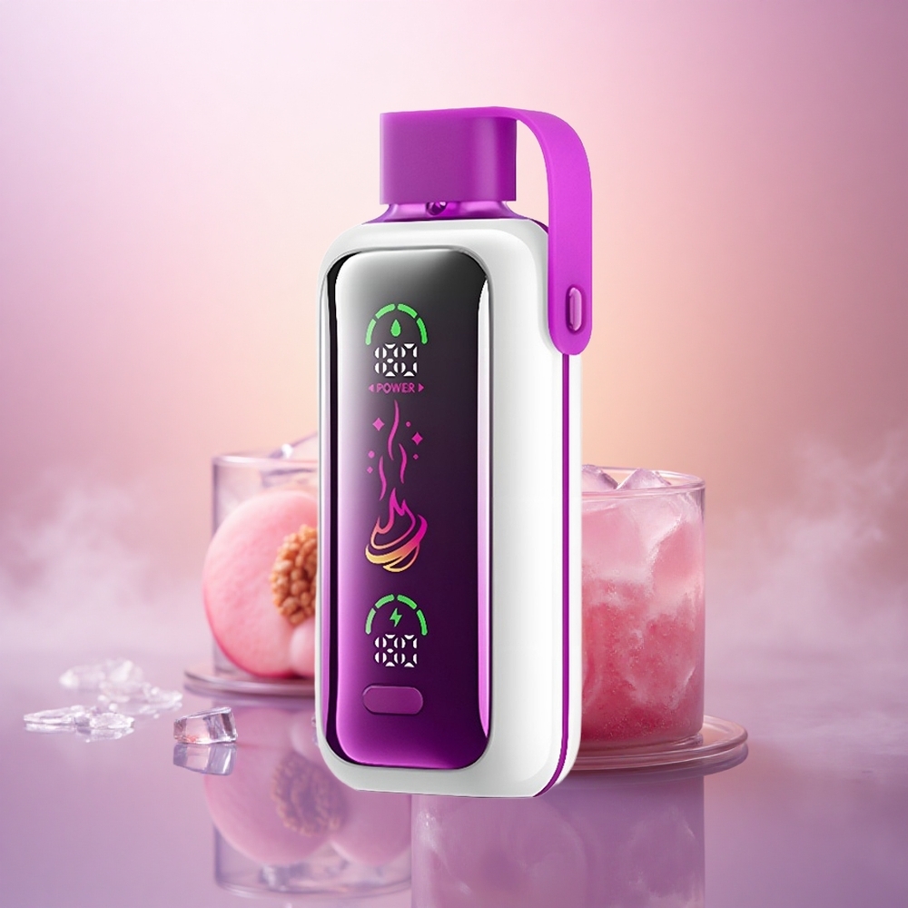 VOZOL Star 20000 Puffs Jugo de Durazno Helado con 650mAh y 0mg/ml de nicotina