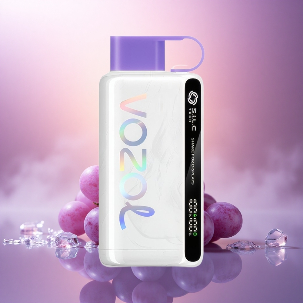 VOZOL STAR 9000/12000 Puffs Hielo de Uva con Carga Rápida 30% y 650mAh